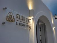 Certifikát, hodnocení, plakát nebo jiný dokument vystavený v ubytování Golden Stone Santorini Suites