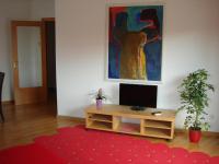 TV a/nebo společenská místnost v ubytování New & Sunny Apartment