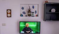 Televízia a/alebo spoločenská miestnosť v ubytovaní Apartments in Zdrelac/Insel Pasman 31078