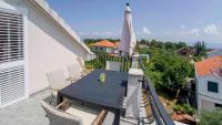 Balkón alebo terasa v ubytovaní Apartments in Zdrelac/Insel Pasman 31078