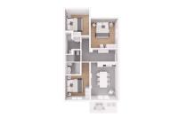Plán poschodí v ubytovaní Apartment Rabac 19