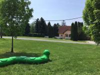 A garden outside Apartment in Balatonbereny/Balaton 18047