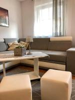 Część wypoczynkowa w obiekcie Apartament i pokoje Szalawa