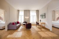 Grand Hotel Union Eurostarsにあるベッド