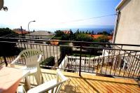 Balkón alebo terasa v ubytovaní Apartment in Novi Vinodolski 15435