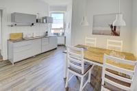 Kuchyň nebo kuchyňský kout v ubytování fewo1846 - An der Galerie - komfortables Apartment im 2 OG mitten im Stadtzentrum