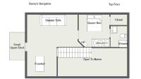 Bucky's Bungalow, Hot Tub, 1089 of FREE Attraction tickets for each paid day, Dollywood and More!の見取り図または間取り図