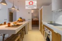 A kitchen or kitchenette at Palamós Moonlight Apartment