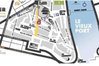a map of the le vixy port at Studio 11 Panier Vieux Port Roof Top in Marseille