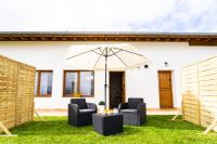 A seating area at Apartamentos Las Secuoyas