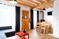 A seating area at Apartamentos Las Secuoyas