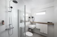 Koupelna v ubytování Hotel Klaustur