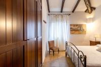 A bed or beds in a room at Villa vista Mare Santa Teresa