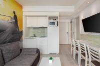 Kuchyň nebo kuchyňský kout v ubytování Hotel Tamaris