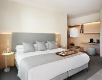 Postel nebo postele na pokoji v ubytování Hotel restaurant Ceferino