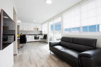 Kuchyň nebo kuchyňský kout v ubytování Palm Mar de LUX C31