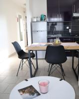 Kuchyň nebo kuchyňský kout v ubytování Apartment Sandra Toplice Sveti Martin