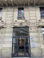 The facade or entrance of Plinius