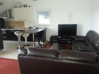 Kuchyňa alebo kuchynka v ubytovaní Seaview Apartment Omisalj 3623-4