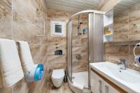 Koupelna v ubytování Anelli Hotel