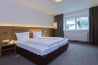 Posteľ alebo postele v izbe v ubytovaní Hotel Rundeck