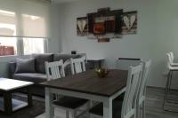 A seating area at Casa Corredoira