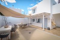 A balcony or terrace at DS Traditional Villas Santorini Island