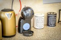 Coffee and tea making facilities at DS Traditional Villas Santorini Island