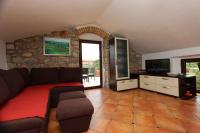 Televízia a/alebo spoločenská miestnosť v ubytovaní Apartment in Silo/Insel Krk 13419