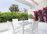 Zahrada ubytování SITGES POOL & SEA TERRACE Luxury, comfort, unbeatable location