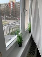 Balkon lub taras w obiekcie Hajdúszoboszló Toscana Panoráma