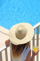 Basen w obiekcie Aparthotel Niu d´Aus lub w pobliżu