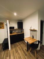 Kuchyňa alebo kuchynka v ubytovaní Apartmán Ginko I