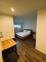 Posteľ alebo postele v izbe v ubytovaní Apartmán Ginko I
