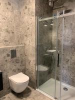 Kúpeľňa v ubytovaní Apartamenty Wola Goleszowska