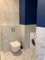 Kúpeľňa v ubytovaní Apartamenty Wola Goleszowska