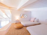 Posteľ alebo postele v izbe v ubytovaní Cubo's Villa Loft Monte Perdido