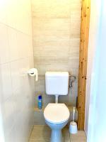 Kúpeľňa v ubytovaní Balatonföldvár Centrum Apartmanok