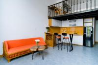 Flexi Hotel & Apartmentにあるキッチンまたは簡易キッチン