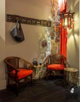 Posezení v ubytování Suite Opium Den by Justine Apartments Apartamento turístico en Madrid Río