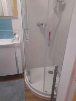 Kúpeľňa v ubytovaní Szalai Apartman