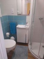 Kúpeľňa v ubytovaní Szalai Apartman