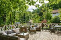 Vonkajšia záhrada v ubytovaní Berberys Park Hotel