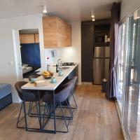 Kuchyňa alebo kuchynka v ubytovaní BIOGRAD MOBILE HOME OASIS