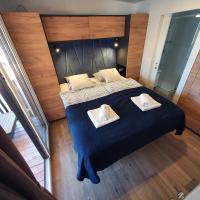 Posteľ alebo postele v izbe v ubytovaní BIOGRAD MOBILE HOME OASIS
