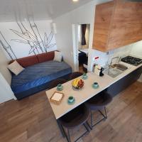 Kuchyňa alebo kuchynka v ubytovaní BIOGRAD MOBILE HOME OASIS