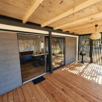 Balkón alebo terasa v ubytovaní BIOGRAD MOBILE HOME OASIS