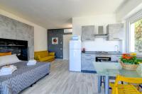 Kuchyňa alebo kuchynka v ubytovaní Studio Baldo - Brenzone Holiday Apartments