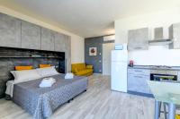 Kuchyňa alebo kuchynka v ubytovaní Studio Baldo - Brenzone Holiday Apartments