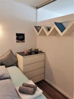 Postel nebo postele na pokoji v ubytování Meerblick Ferienwohnung